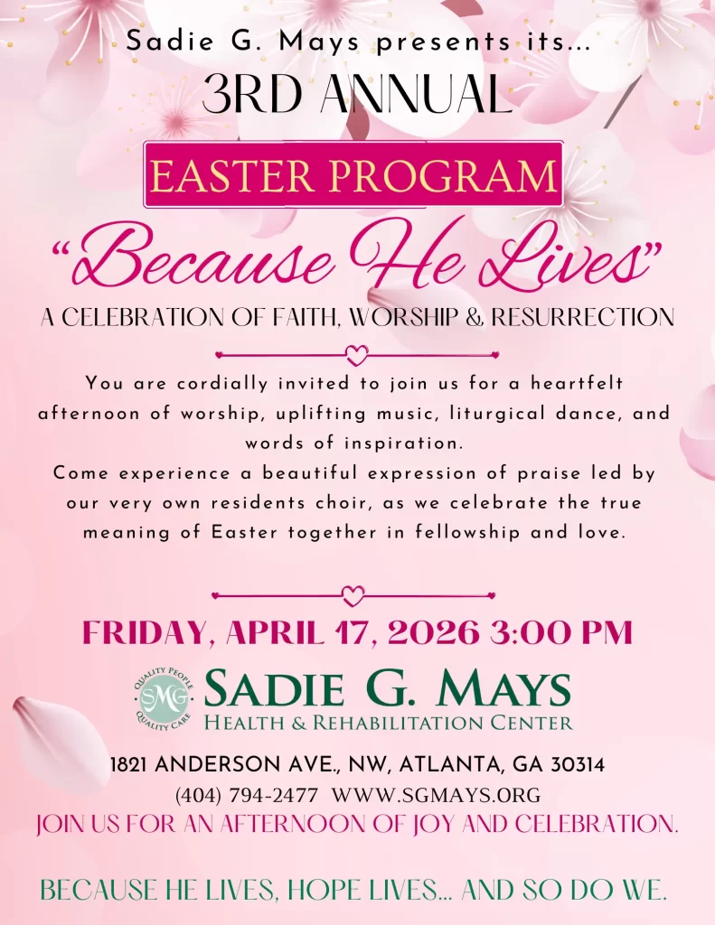 Because He Lives Program