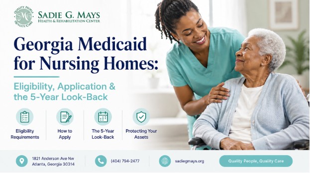 Georgia Medicaid for Nursing Homes: Eligibility, Application & the 5-Year Look-Back